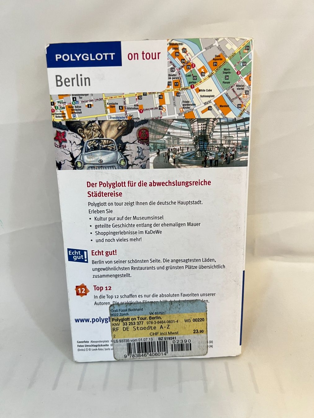 Bücher: Berlin Reiseführer Polyglott on Tour mit Flipmap – Gebraucht aus Zürich von Drahtzug 1