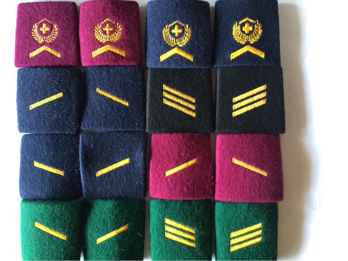 Schweizer Armee Plaketten & Abzeichen: Badges pattelettes – Gebraucht aus Crête-à-l'oeil von Mga2