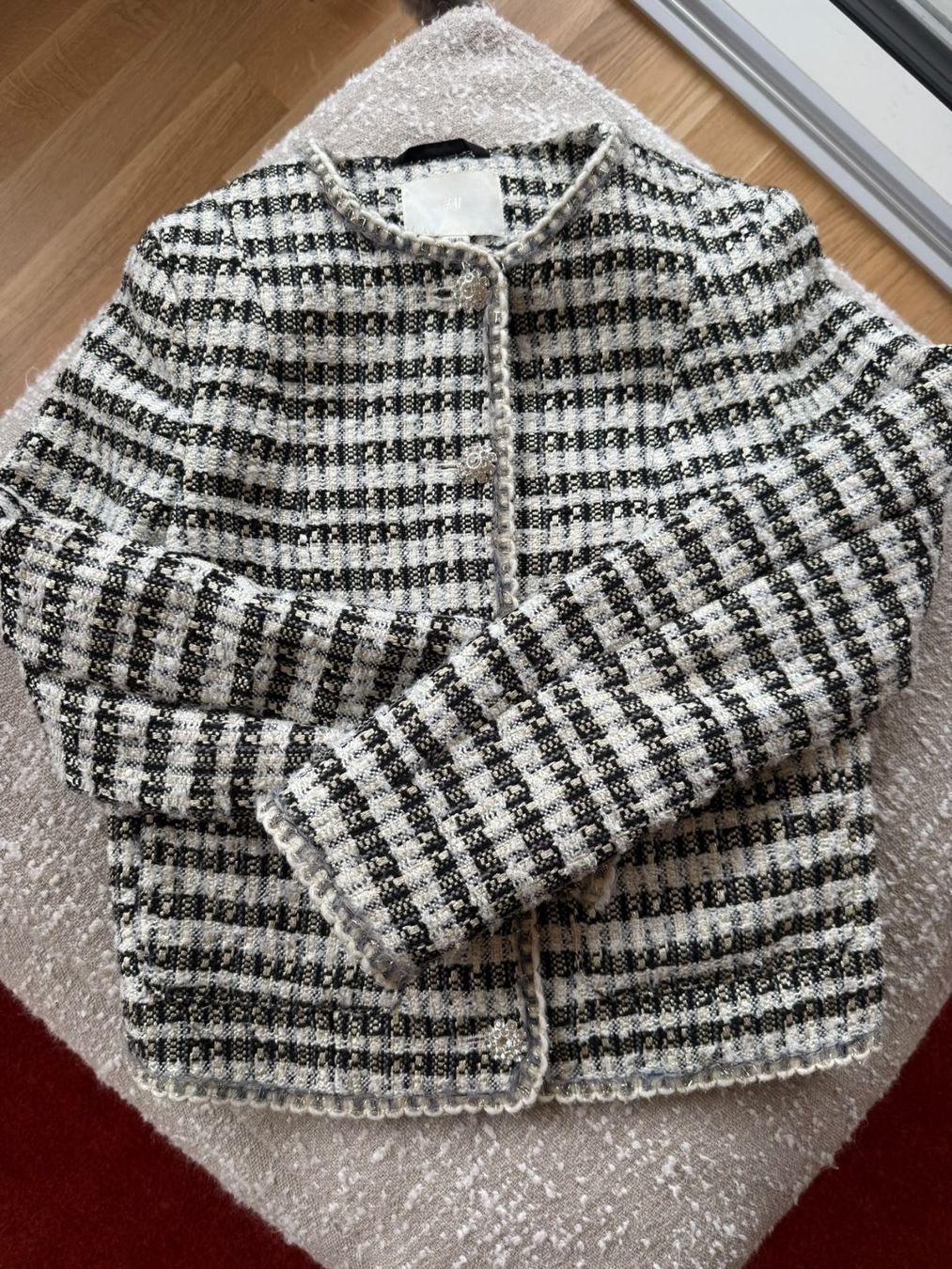 H&M Giacche: Elegant tweed jacket – Usato da Zürich venduto da marthalberini 2