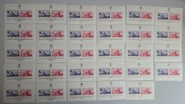 29x Bogen Liechtenstein Briefmarkenausstellung 1972