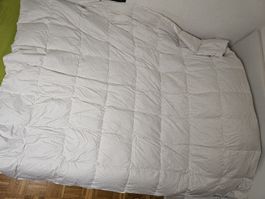 Duvet léger  200 x 210 vraies plumes édredon couette