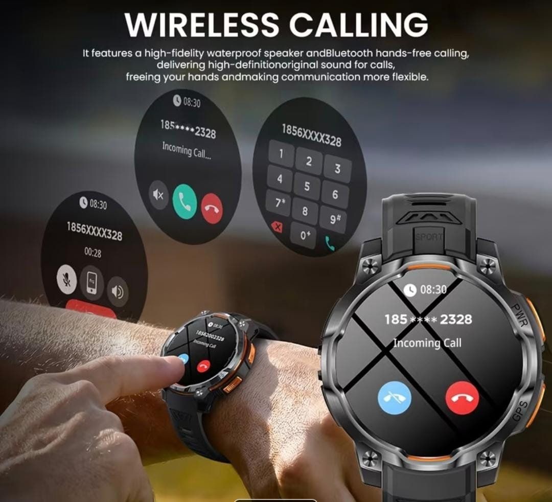 Smartwatch: Smartwatch con GPS NUOVO – Neu und originalverpackt aus Cadenazzo von Nicopri 4