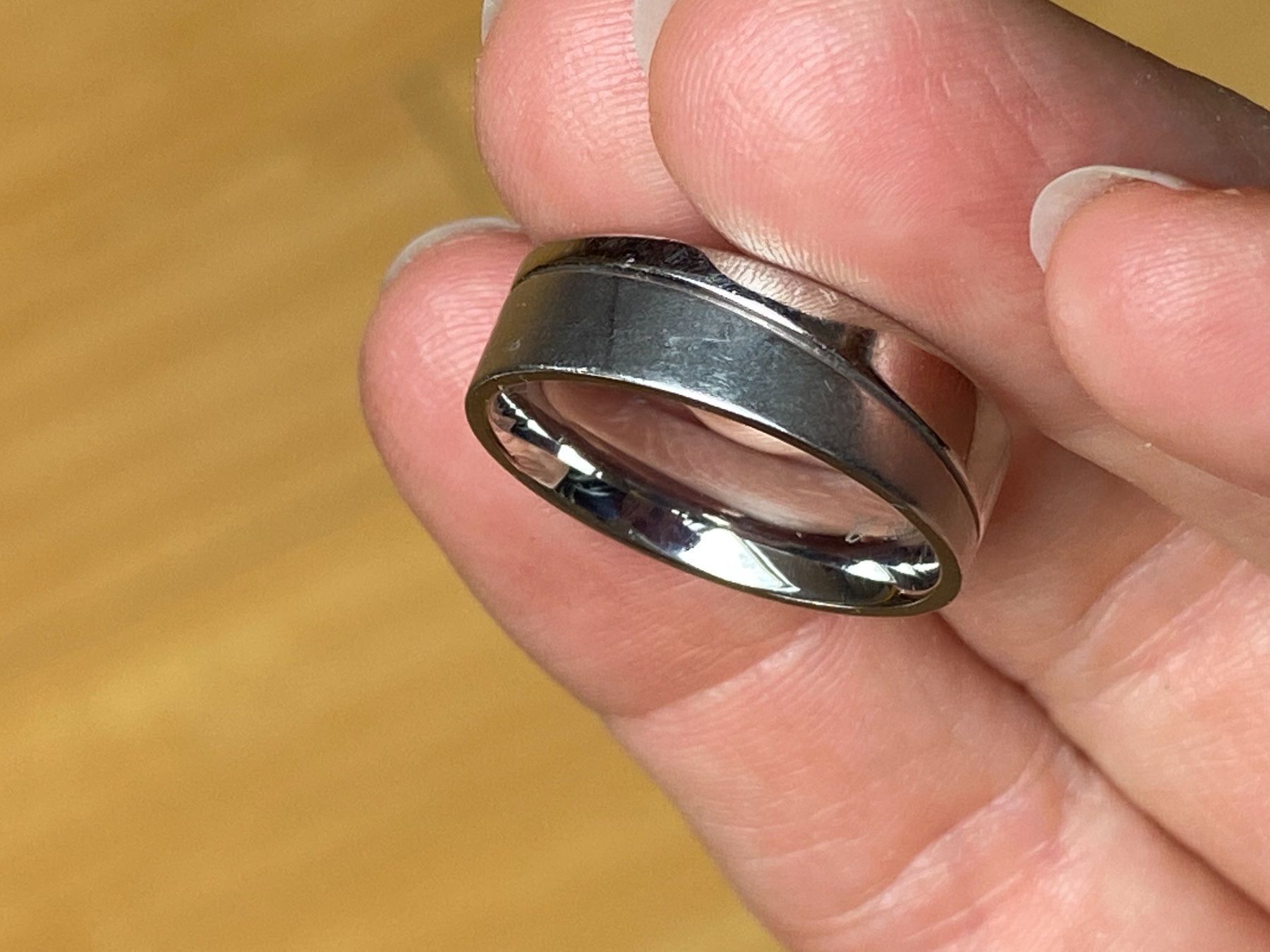 Anelli: Edelstahl Fingerring NEU 18mm – Nuovo (secondo la descrizione) da Basel venduto da Chili007 1