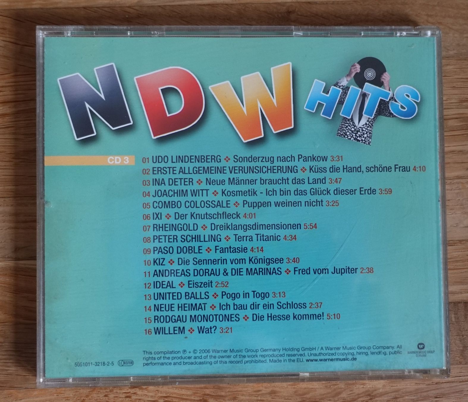 CD: NDW Hits - CD 3 - F16 – Usato da Sessa venduto da fraenklishop 1