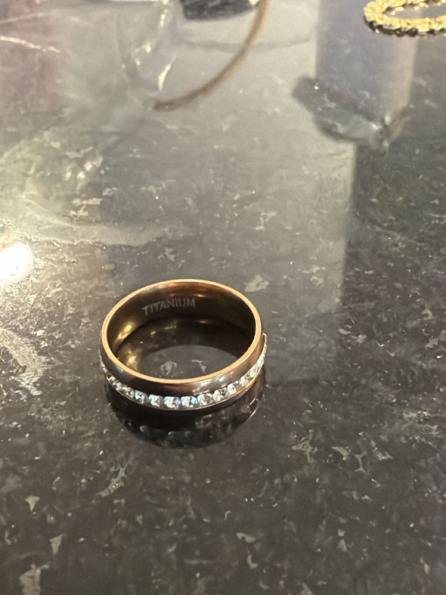 Anelli: Titan Ring mit Zirkonia – Usato da Bern venduto da Magics0