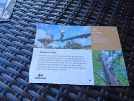 Gutschein 2 für 1 Seilpark Rigi