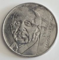 Münze Pierre Mendès France 5 Francs 1992 Frankreich