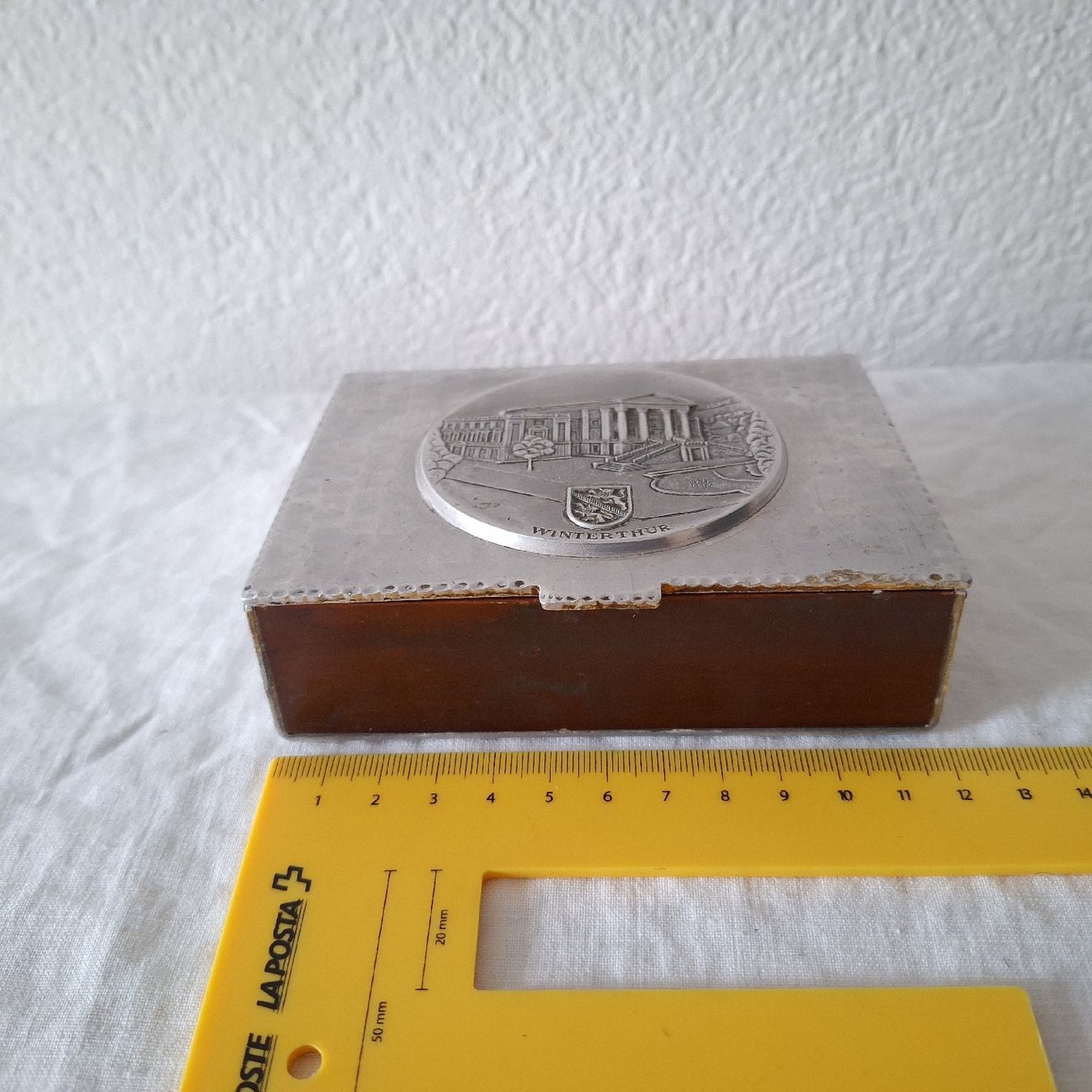 Tutte le decorazioni: Versand möglich! Alte Dose, Schatulle, Winterthur  Stadthaus – Usato da Winterthur venduto da Goldpipau 7