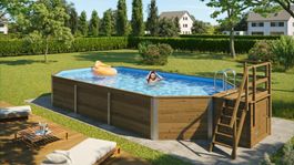 Weka Massiv-Holz Pool 594.40.85.00.10