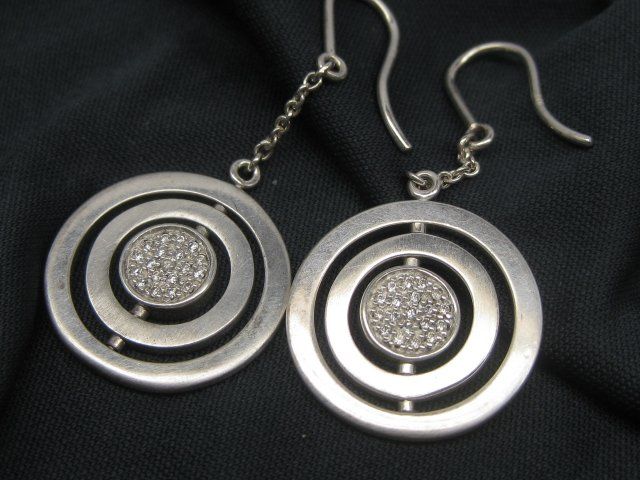 Esprit Orecchini pendenti & Orecchini a lobo: Ohrringe Ohrhänger Silber 925 drehbare Ringe Esprit – Usato da Ermatingen venduto da Decovin 1