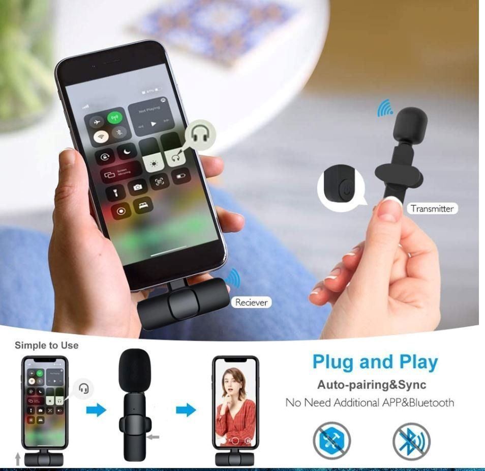 Microphones: Iphone Android Mikrofon Tragbares Audio – Neuf avec emballage d'origine à Unterägeri par RmOnline 2