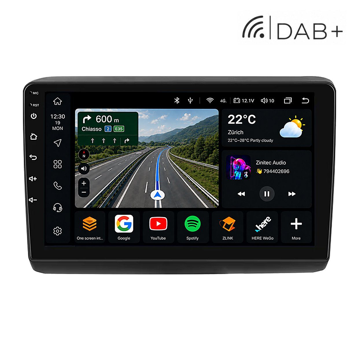 Navigatori: Fiat Ducato DAB+ Autoradio Boxer Jumper 2011-2021 Android – Nuovo e nell'imballaggio originale da Chiasso venduto da online.shop