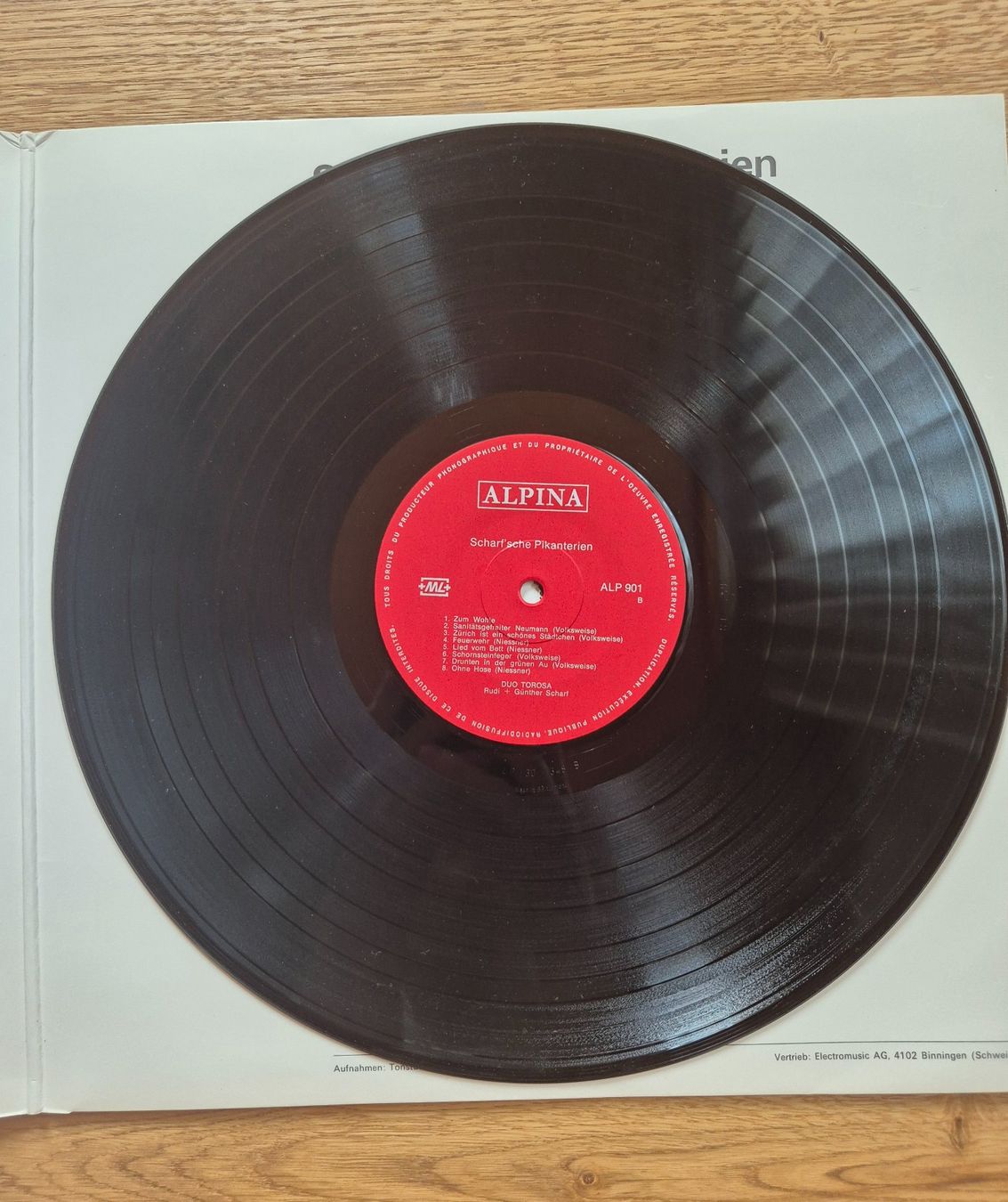 Dischi in vinile: Schallplatte "Scharf'sche Pikanterien" – Usato da Gams venduto da tischi97 1
