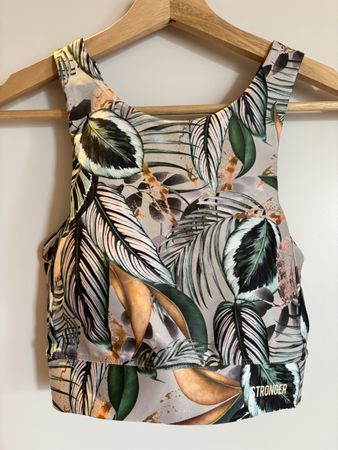 Stronger 2-teiliges Sportset mit Blumenprint