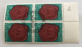 4 er Block Nr.700 mit Stempel Bern