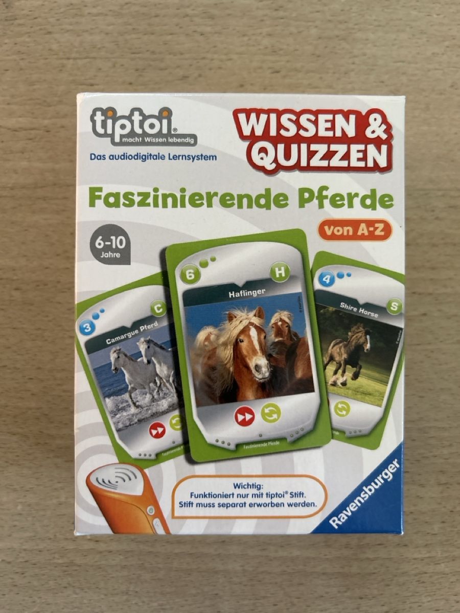 Tiptoi Jeux: Tiptoi Faszinierende Pferde – D'occasion à Bern par kuhnsi