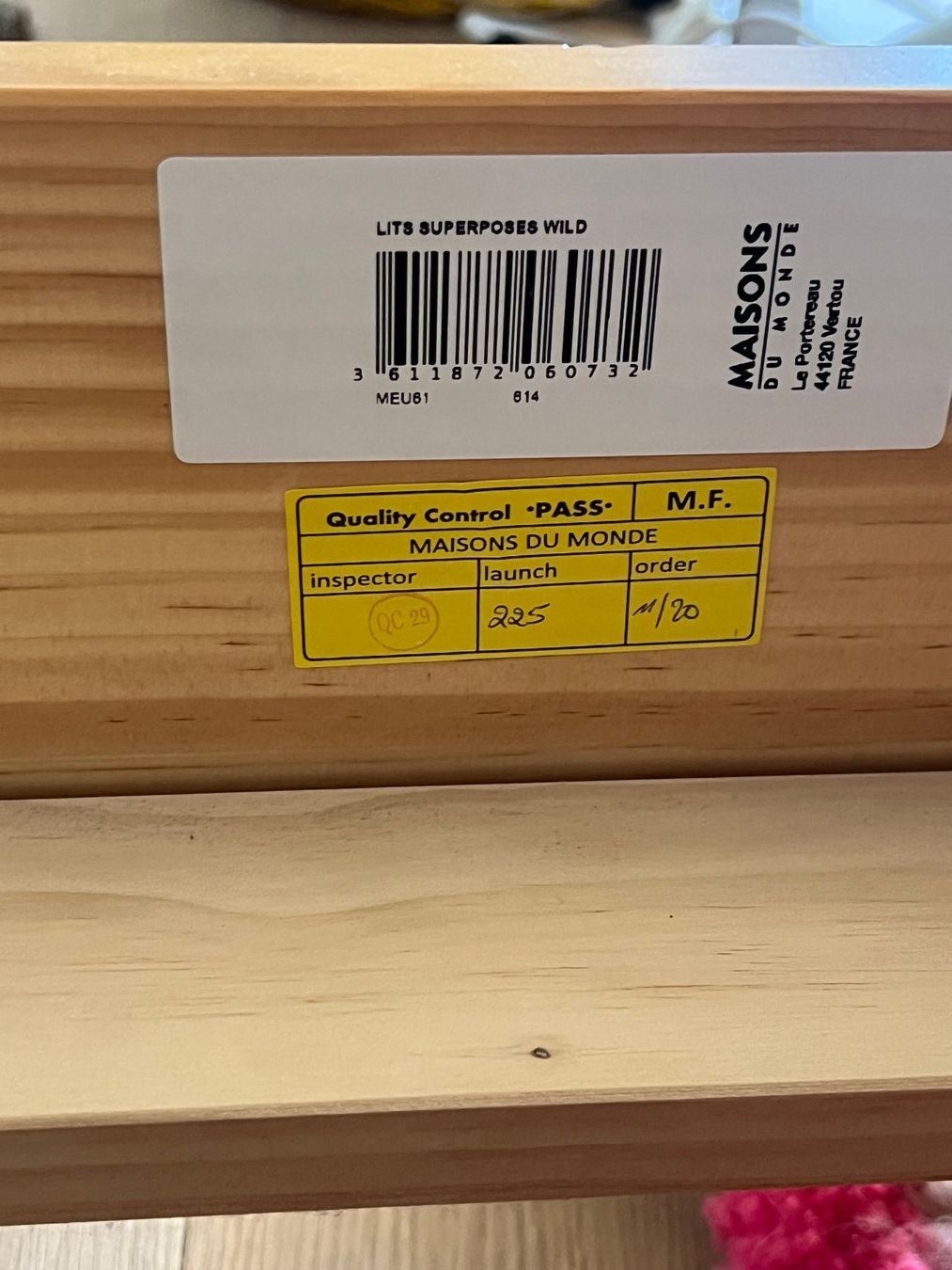 Maisons du monde Letti: Hochbett Kinder Maison du Monde – Usato da Meilen venduto da Mississippi22 4