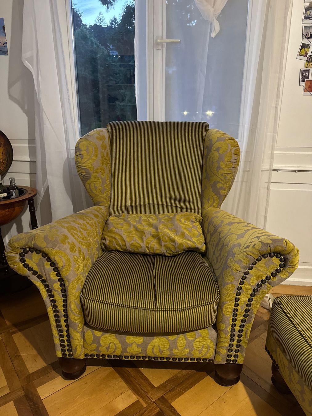 Poltrone: Sessel mit passendem Fusshocker – Usato da St. Gallen venduto da mer_l2n9