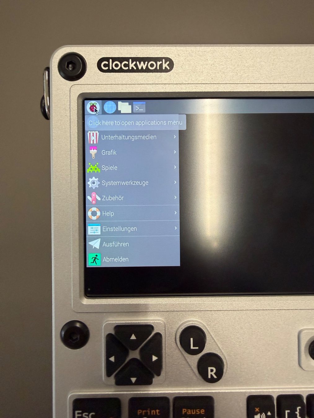 PC: ClockworkPi uConsole CM4-S 4GB (Cyberdeck) – Usato da Zürich venduto da Schnullimaus 7