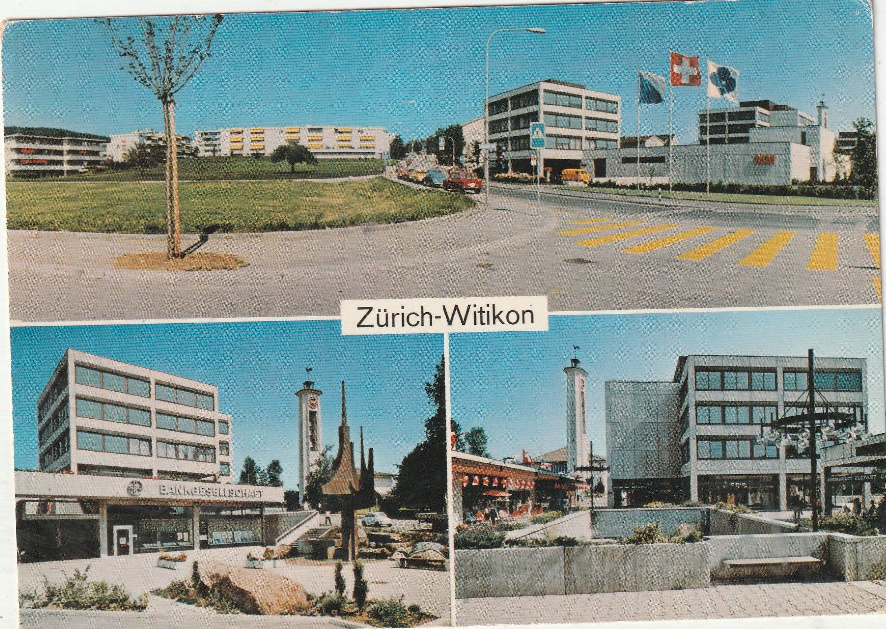 Ansichtskarten: Zürich Wittikon – Gebraucht aus Lumbrein von made02