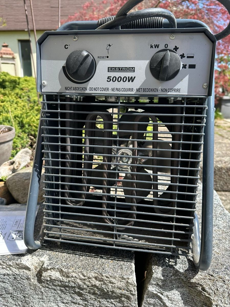 Radiatori: EKSTRÖM Heizlüfter 5000W – Usato da Sins venduto da Kusi_01