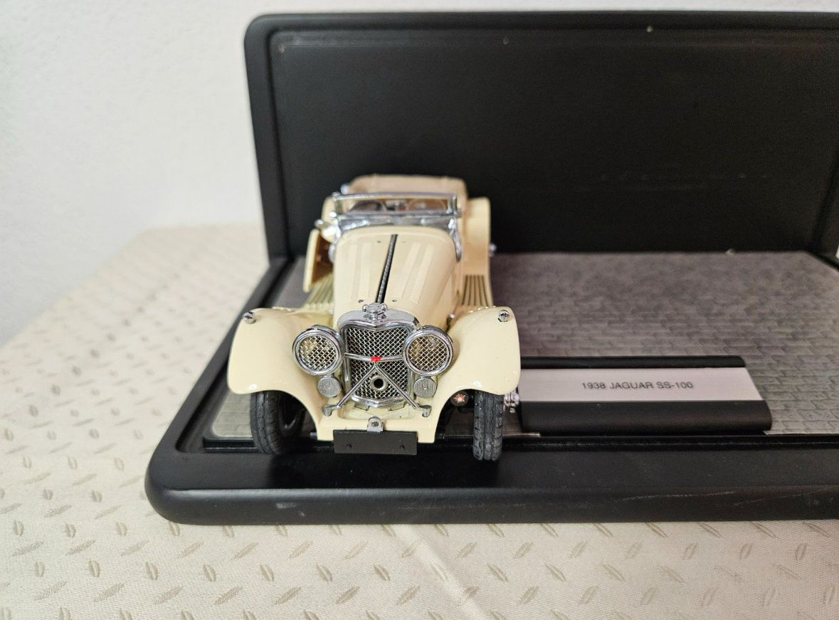 Franklin Mint Modellini d'auto: 1938 Jaguar SS-100 Franklin Mint Precision, 1:24 Scale – Nuovo (secondo la descrizione) da Seuzach venduto da Wolf936 5