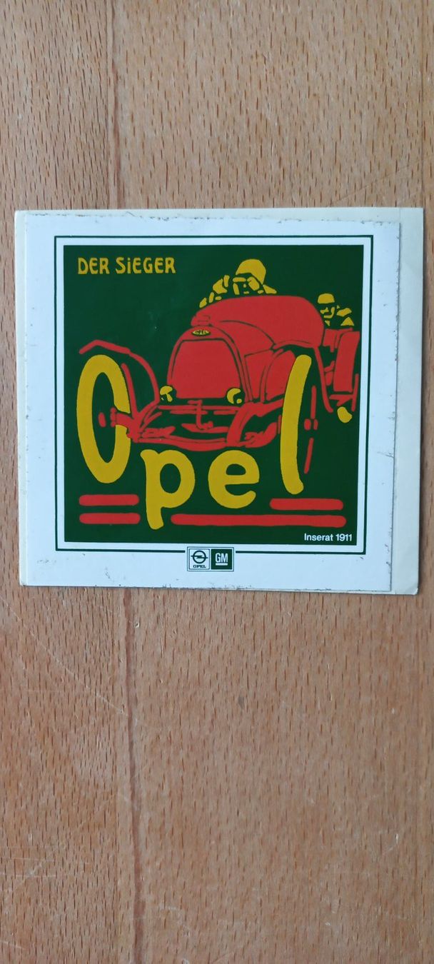 Sticker: Vintage Aufkleber "DER SIEGER Opel" – Nuovo (secondo la descrizione) da Stans venduto da Acnml