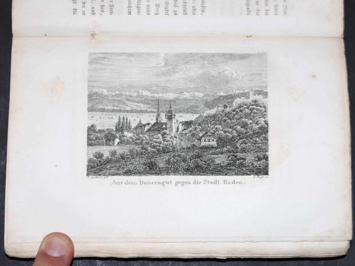 Bücher: HESS,DIE BADENFAHRT,ILLUSTRIERT,1818,EA – Gebraucht aus Guensberg von Herzaktion 5