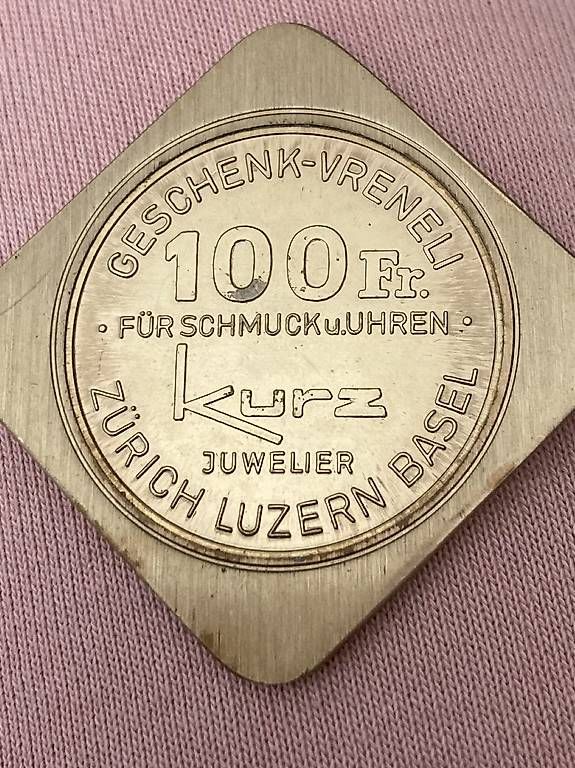 Medaglie: Geschenkvreneli – Usato da bülach venduto da mameli04