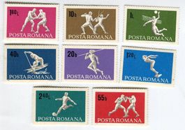 Briefmarken "Sport". Rumänien.