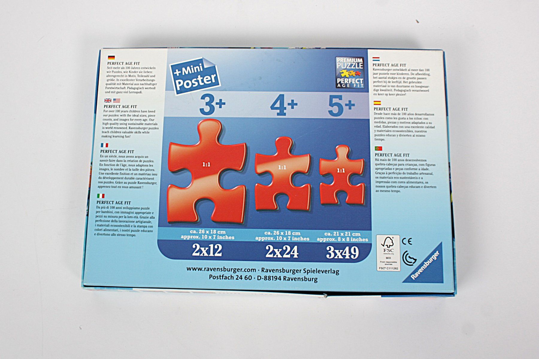 Ravensburger Puzzles: RAVENSBURGER 3x49 Findung Dory Puzzle – Gebraucht aus Zollikofen von Restwert_Zollikofen 1