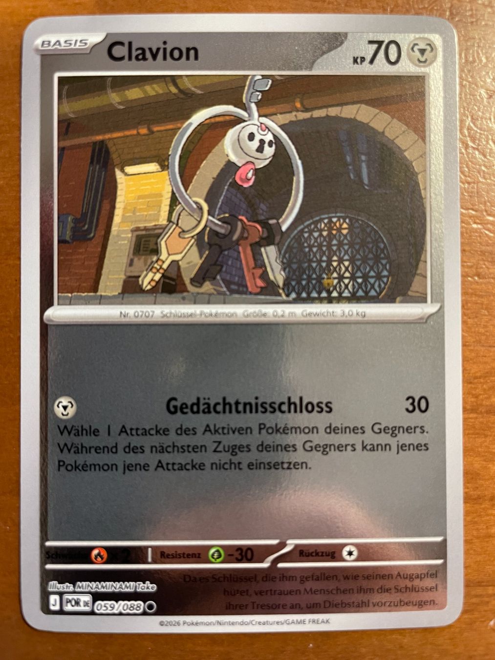 Pokémon Carte collezionabili: Pokemon Clavion Reverse (Versand gratis) – Nuovo (secondo la descrizione) da Chur venduto da Angerson