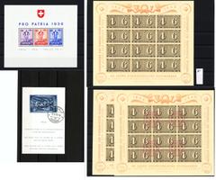 Ab 1936: Lot Blocks, ungebraucht, postfrisch oder gestempelt