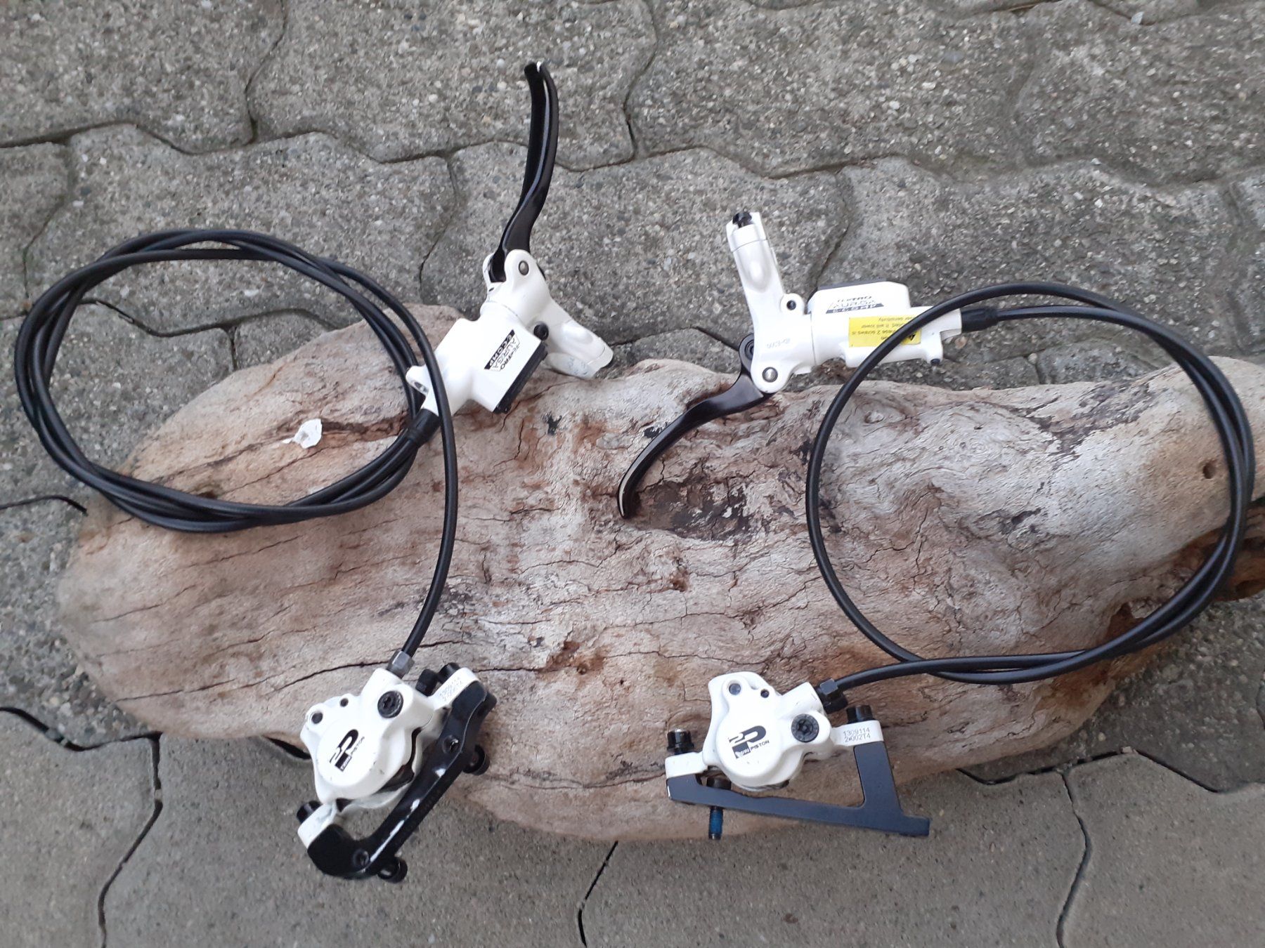 Pezzi di ricambio: TEKTRO AURIGA e COMP Scheibebremsset komplett vorne/hinten – Usato da Cazis venduto da Lucio05