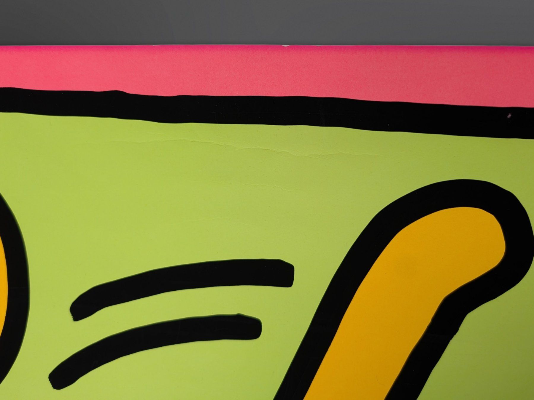 Foto & Immagini: Original Poster Keith Haring, 1983, gerahmt – Usato da Suhr venduto da Restwert_Suhr 4
