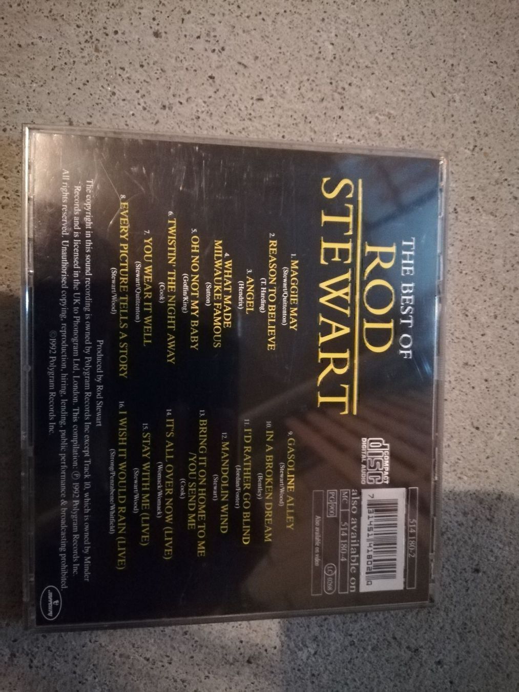 CD: Cd Rod Stewart – Usato da Büttikon AG venduto da Amineah 1