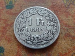 1 Fr. 1887   (C)