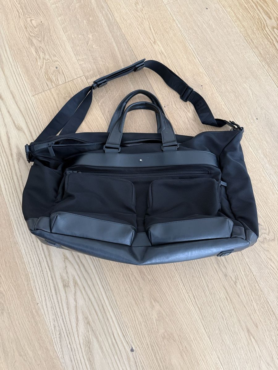 Montblanc Borse: Montblanc Nightflight Duffle Bag Top – Usato da Erlinsbach venduto da homer2478