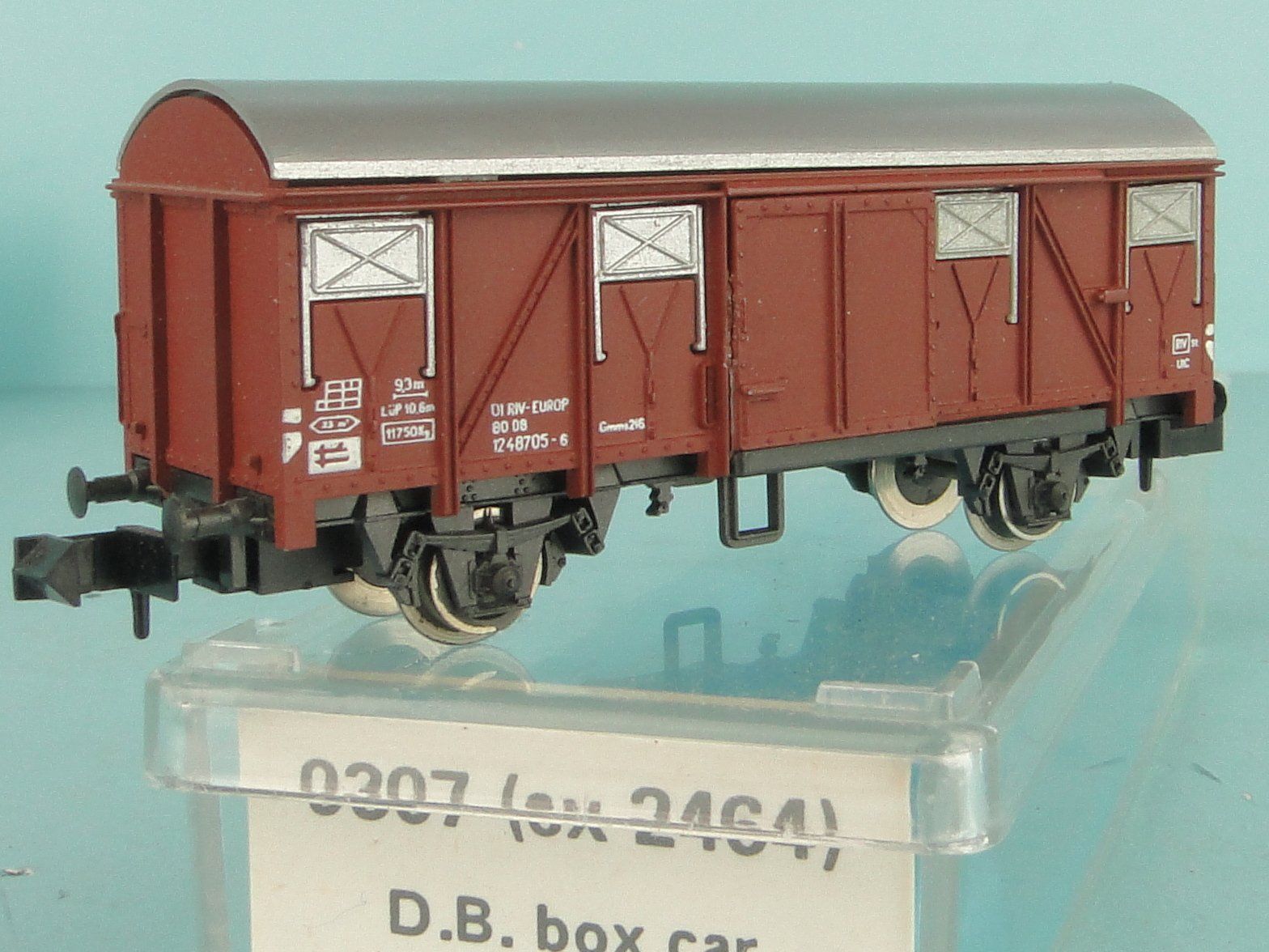 Rivarossi Modellini di ferrovie: Rivarossi Spur N DB Güterwagen – Usato da Bülach venduto da cann11