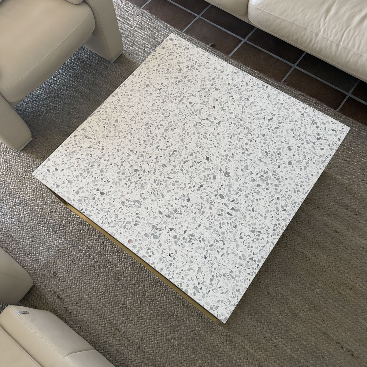 Tische: Salontisch Stein Terrazzo – Gebraucht aus Locarno von Faeby87 1
