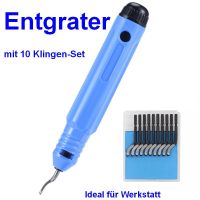 Entgrater mit 10 Ersatzklingen