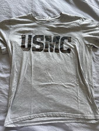 USMC T-Shirt, Graumeliert, Gr. M, Top Zustand für den Sommer