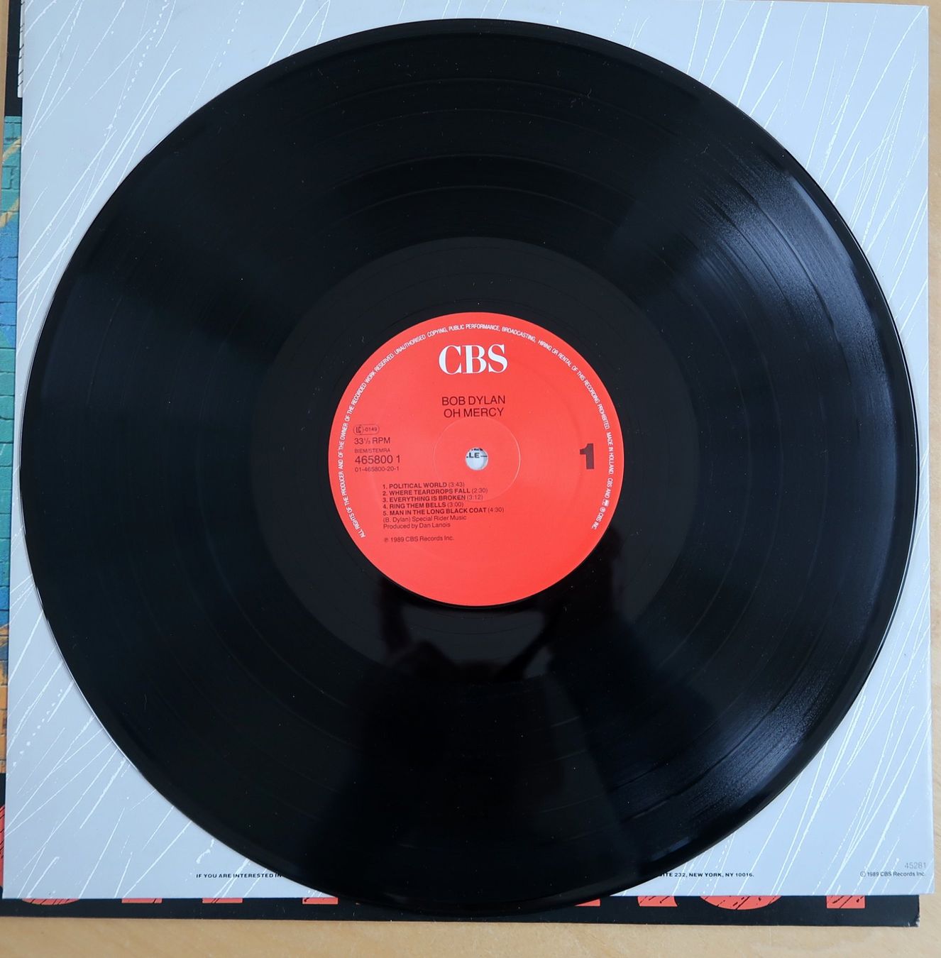 Dischi in vinile: BOB DYLAN - OH MERCY (LP NM) – Usato da Hedingen venduto da Studers 2