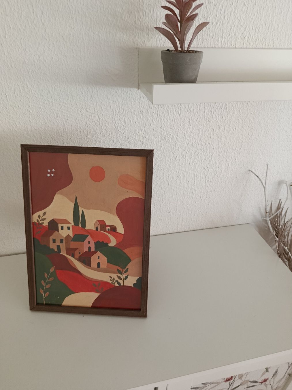 Dipinti: Acrylgemälde zum Thema: Dorf – Nuovo (secondo la descrizione) da Lachen SZ venduto da SanBek 2