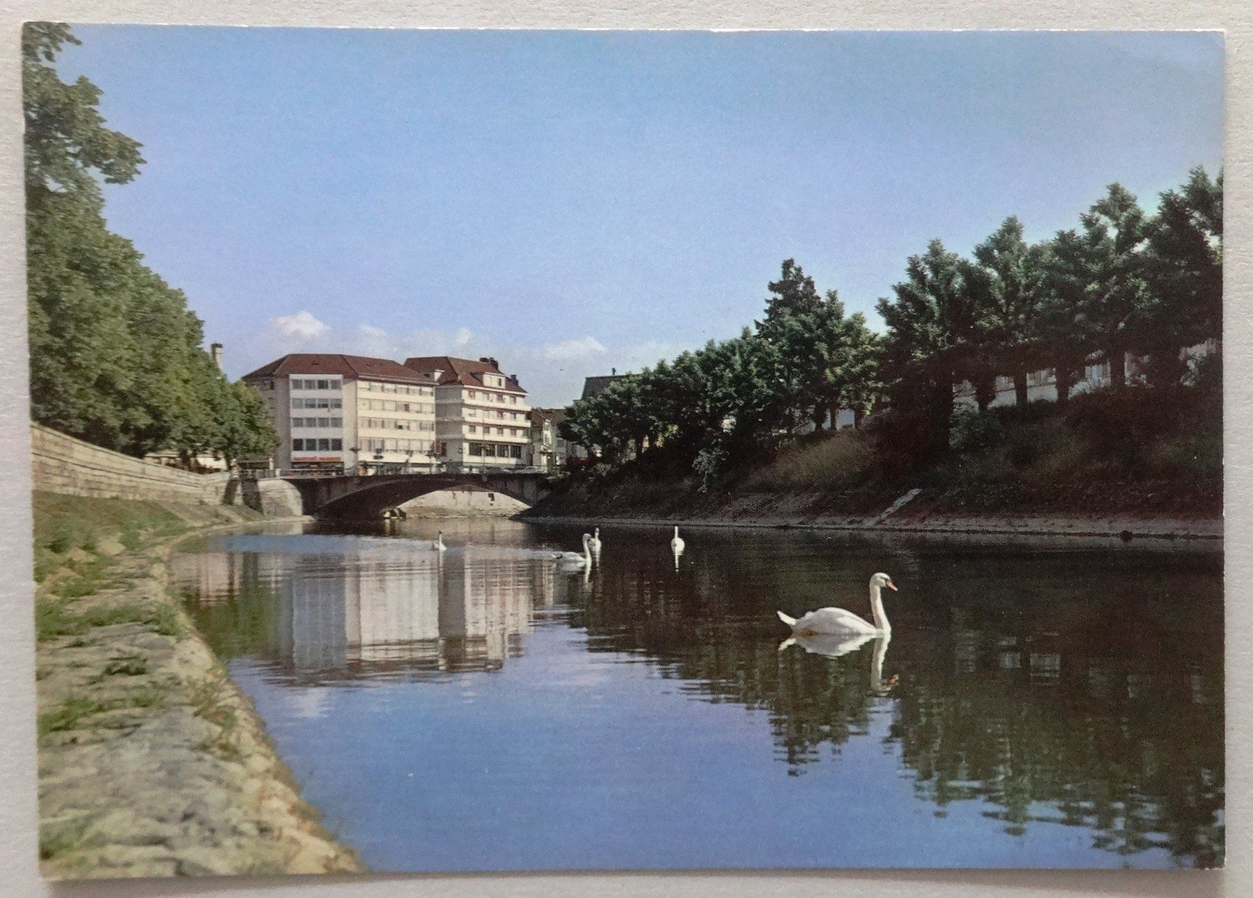 Cartoline postali: Yverdon, Bords de la Thièle – Usato da Fétigny venduto da Billy2miny
