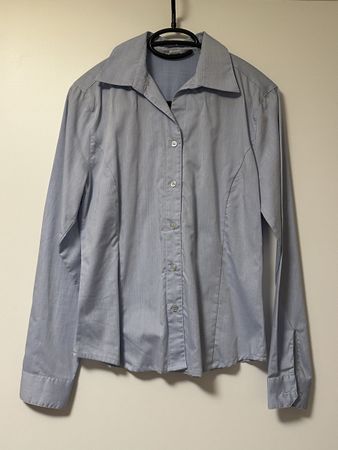 Bluse hellblau Gr. 36