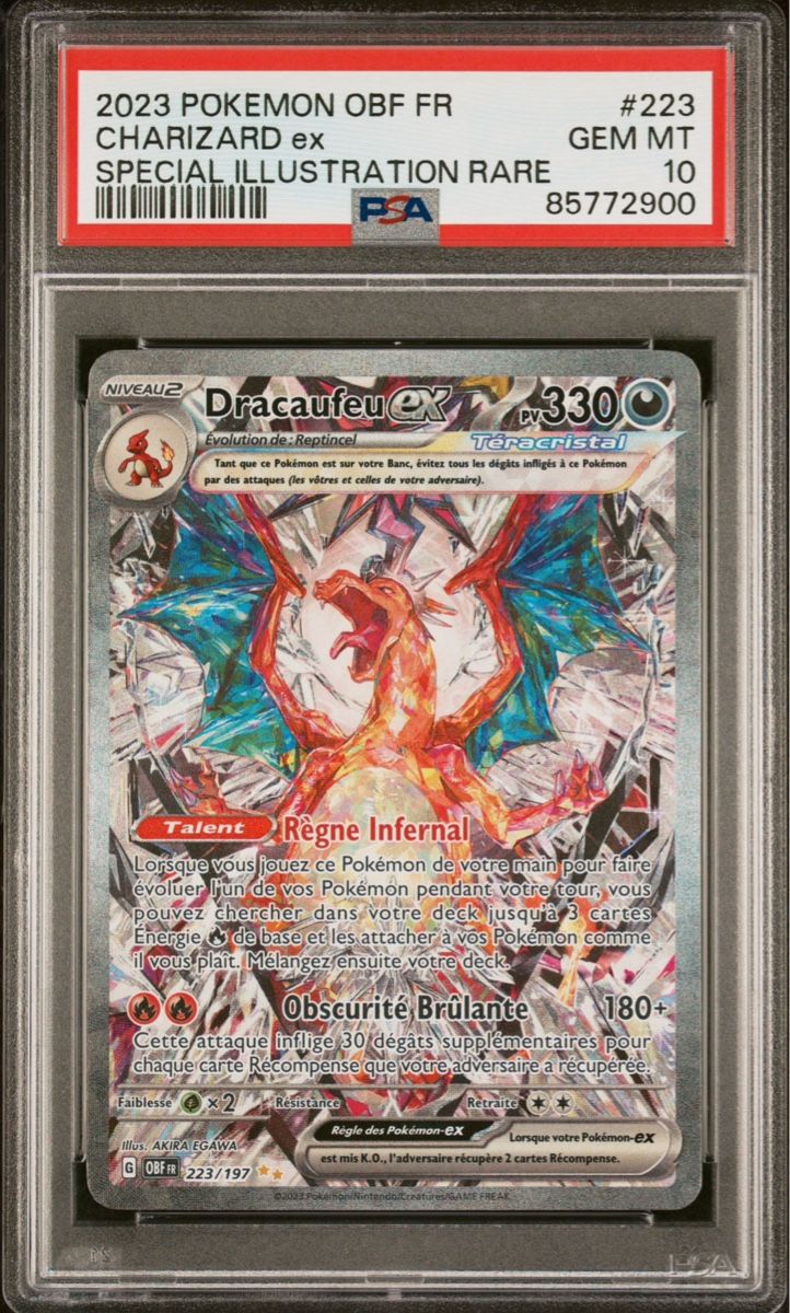 Pokémon Sammelbilder & Trading cards: Pokémon CHARIZARD EX PSA 10  – Neu (gemäss Beschreibung) aus Genève von SAQR12