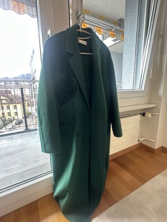 Zara coat special edition, forest green