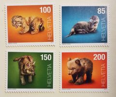 1624-27, Satz Sondermarken Tierbabys postfrisch