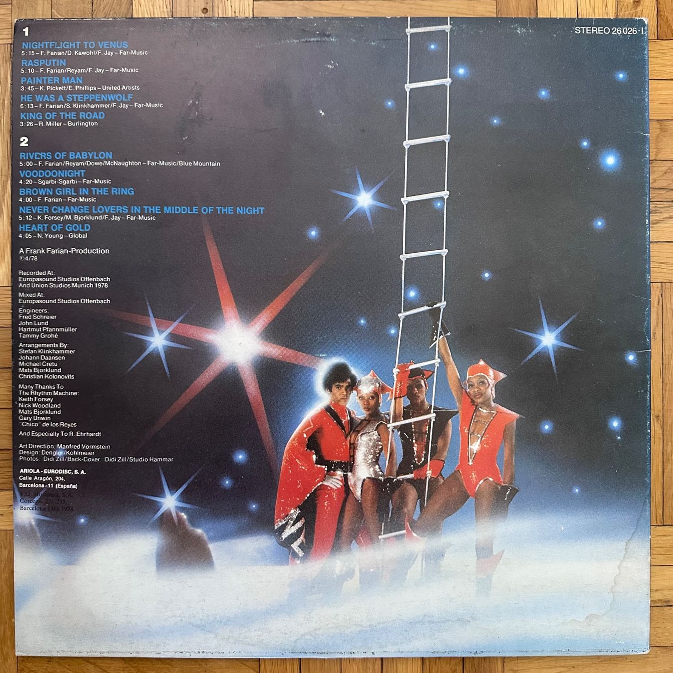 Dischi in vinile: LP - Boney M. - Nightflight To Venus – Usato da Breganzona venduto da Onairda75 1